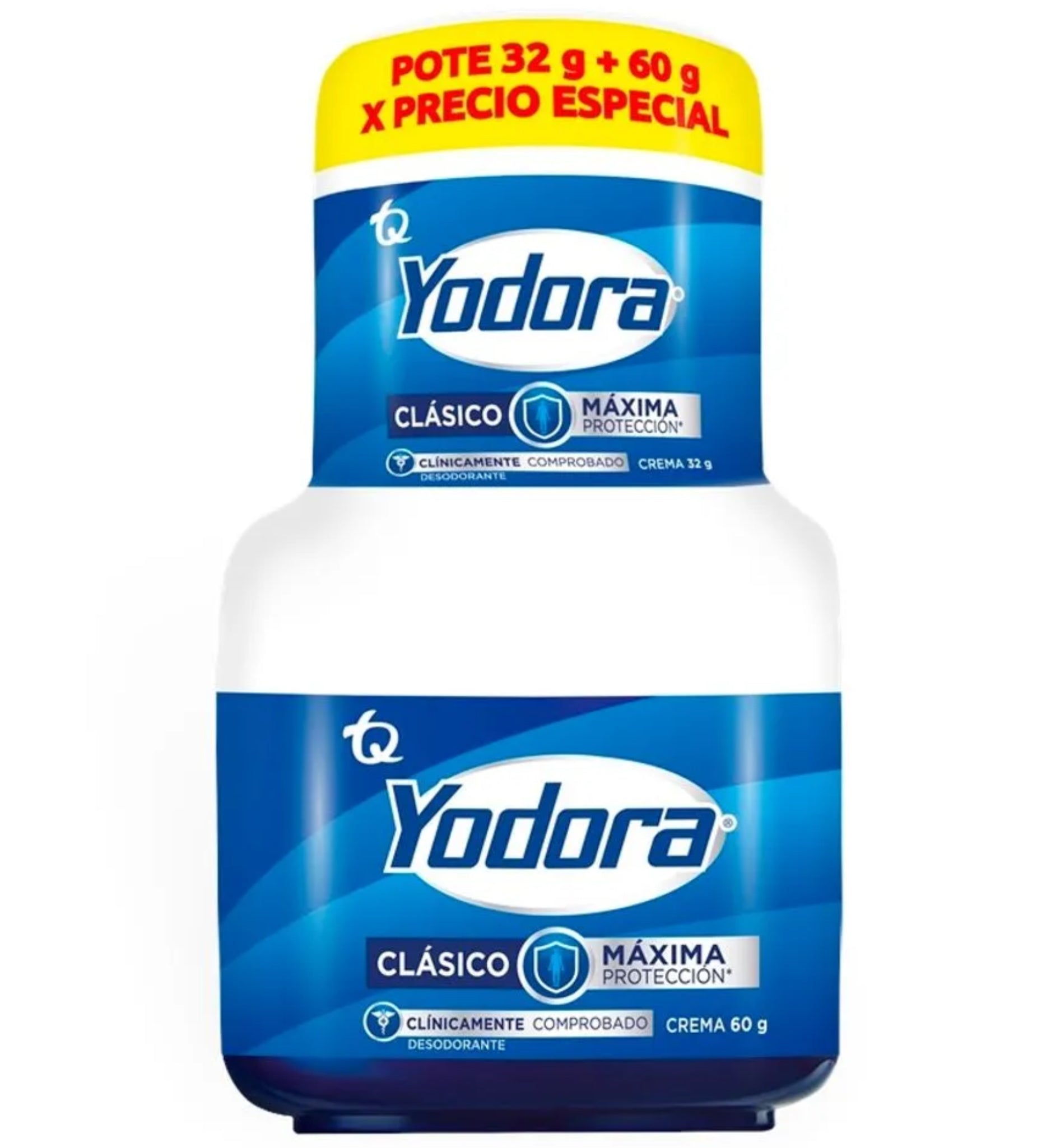 Yodora Cream Deodorant – Special Value Pack 40 g (32 g + 6 g Extra)