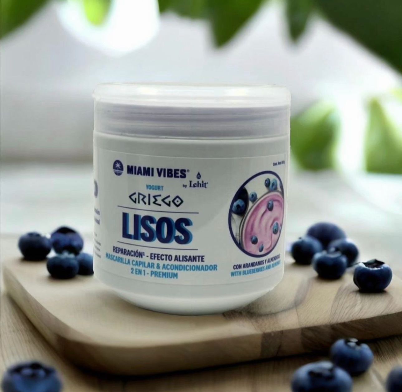 Miami Vibes Greek Yogurt Smooth Hair Mask & Conditioner 2-in-1 – Premium