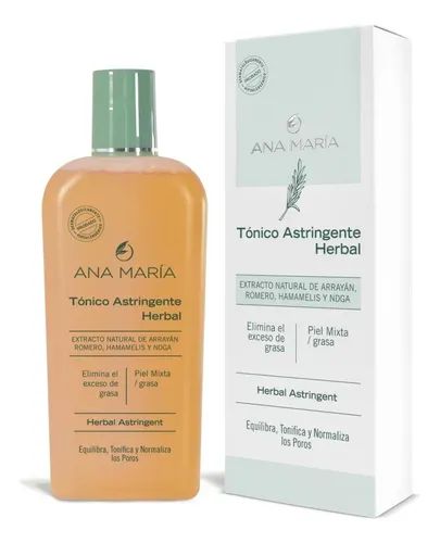 Ana Maria Herbal Astringent Facial Toner – Herbal Astringent Lotion for Oily & Combination Skin
