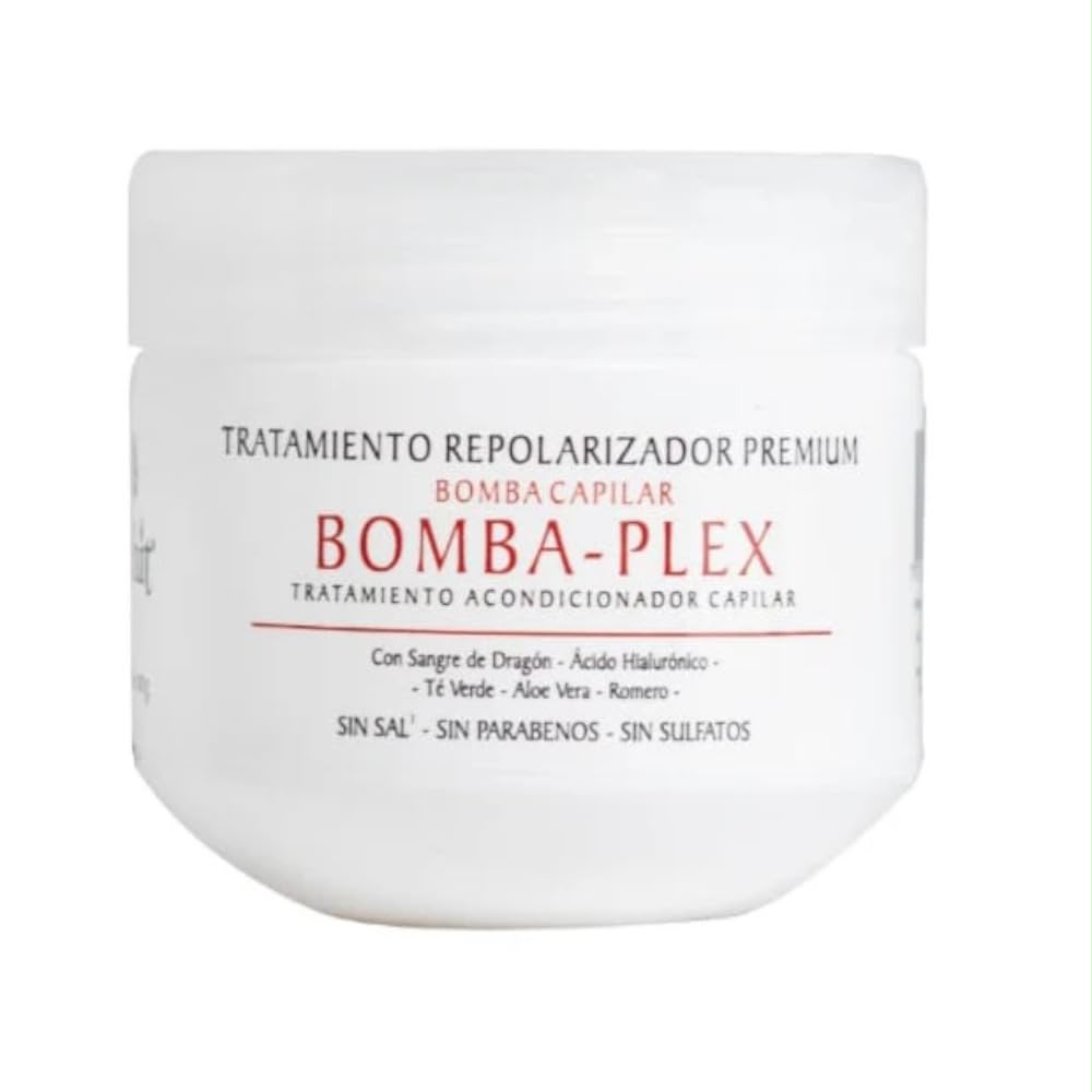 Lehit Bomba-Plex Hair Conditioning Treatment 300g | Hyaluronic Acid, Aloe Vera &amp; Botanical Ingredients