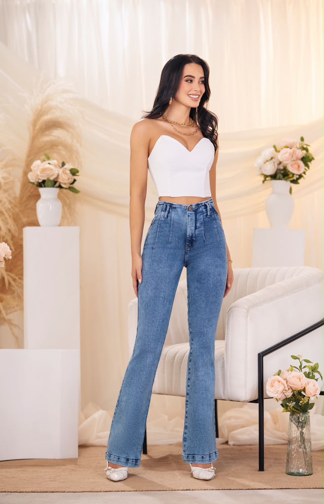 Colombian Ref. 1939 High Waist Straight Leg Push Up Jeans