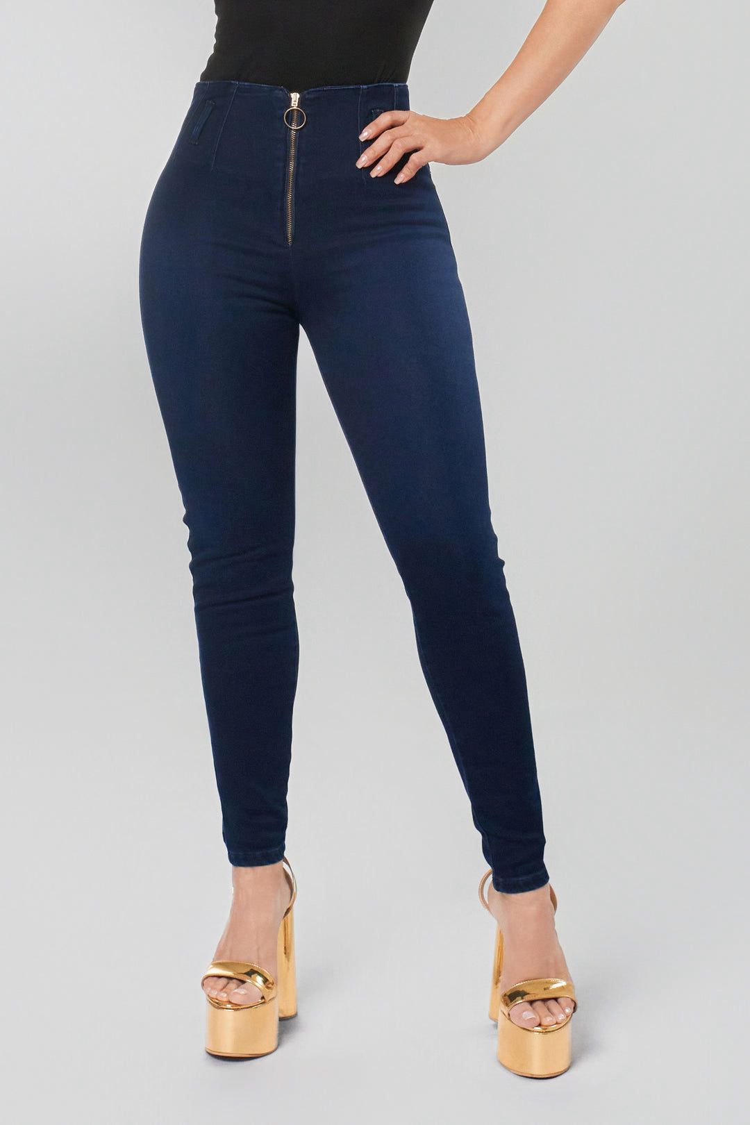 Colombian High-Waisted Jeans Ref. 7002 – Sculpting Fit
