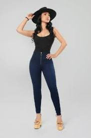 Colombian High-Waisted Jeans Ref. 7002 – Sculpting Fit