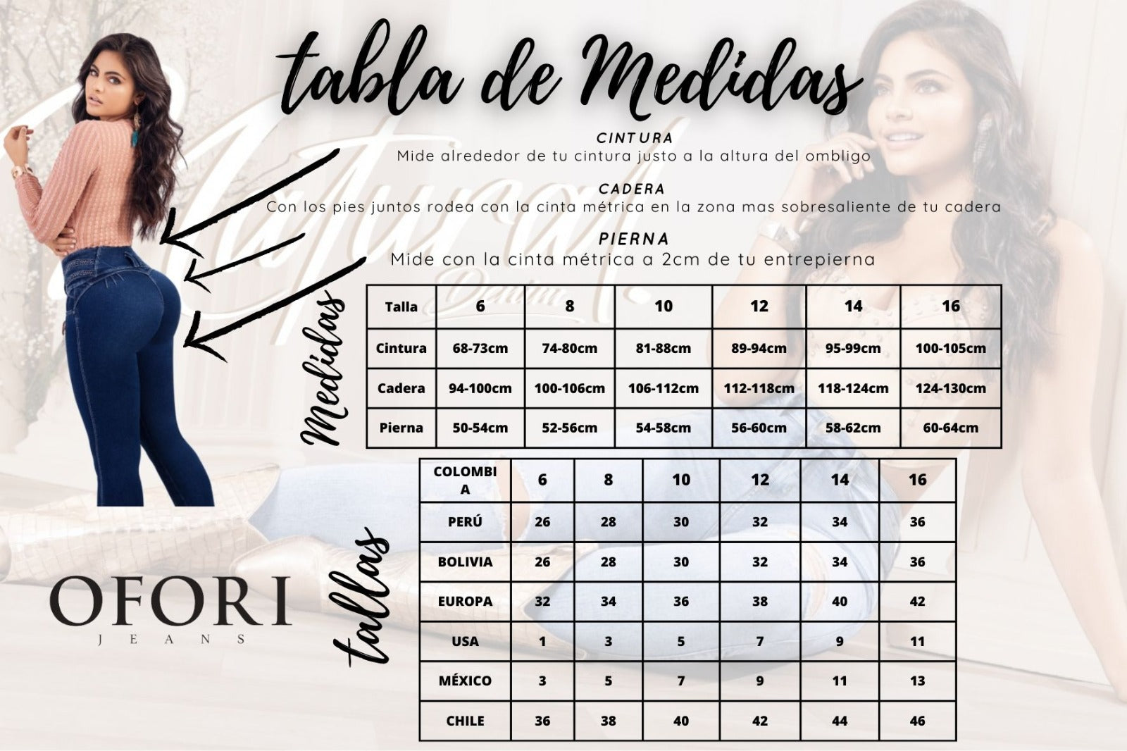 Cleo High Waist 4-Button Skinny Colombian Jeans – Peach Skin Fabric Sculpting Fit