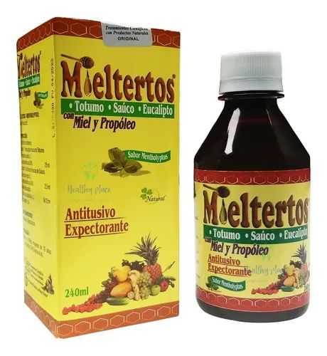 Mieltertos Original 240 mL – Honey, Propolis &amp; Botanical Blend