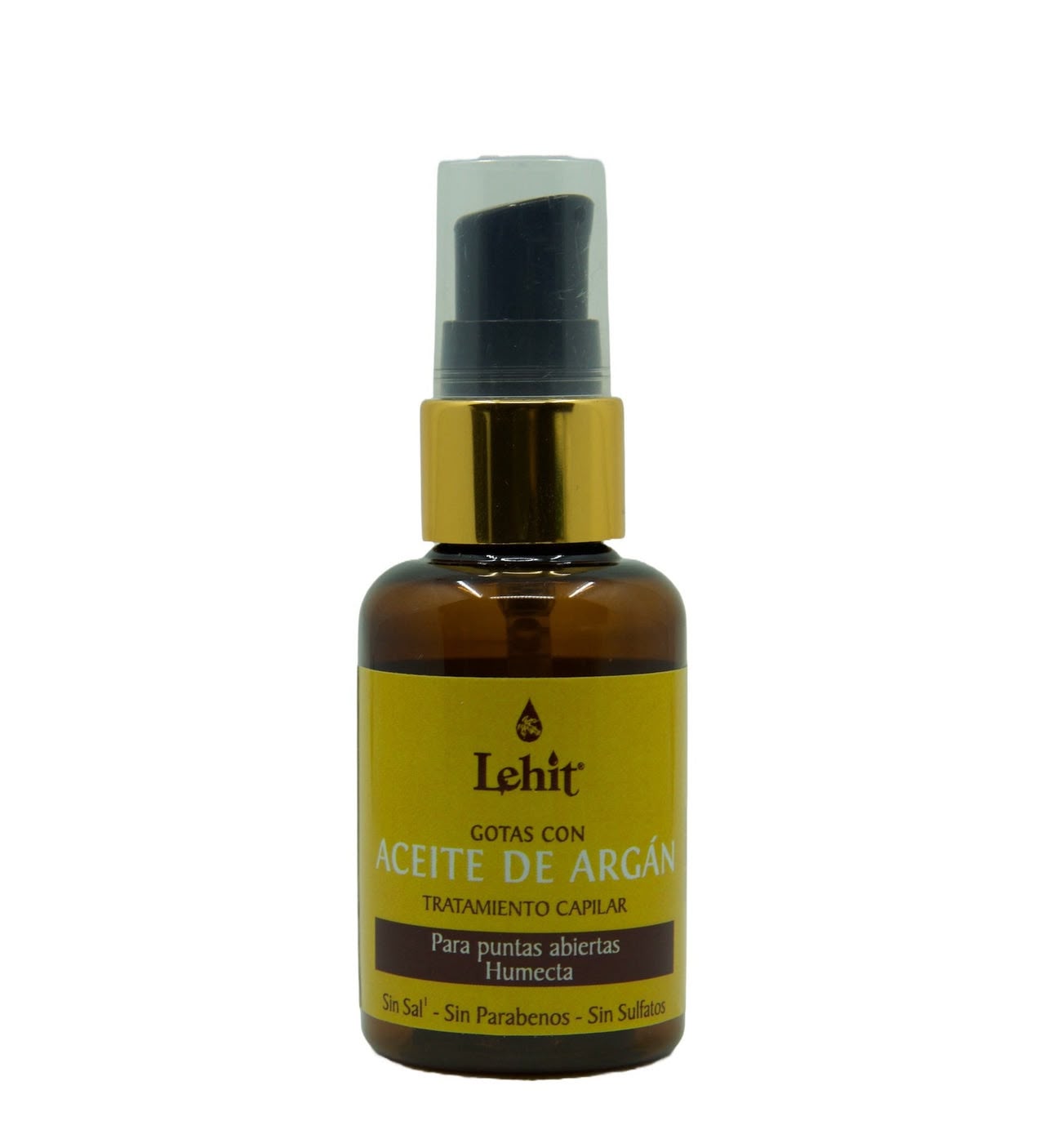 Lehit Hair Oil Drops 50ml Lightweight Hair Treatment for Smooth; Shiny Hair Smoothness & Shine
