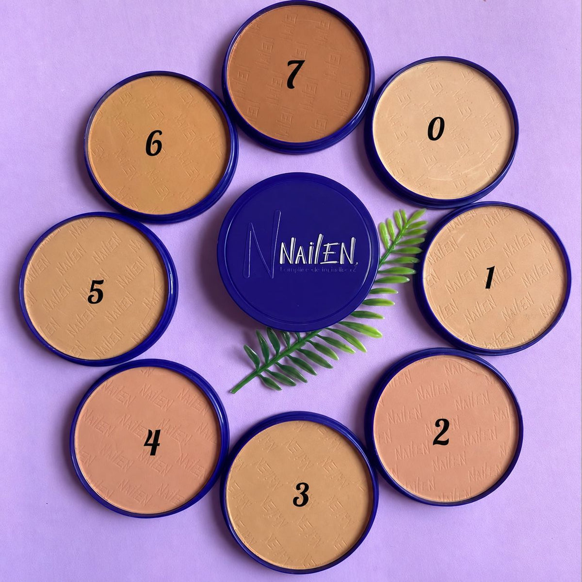 NAILEN Traditional Compact Powder